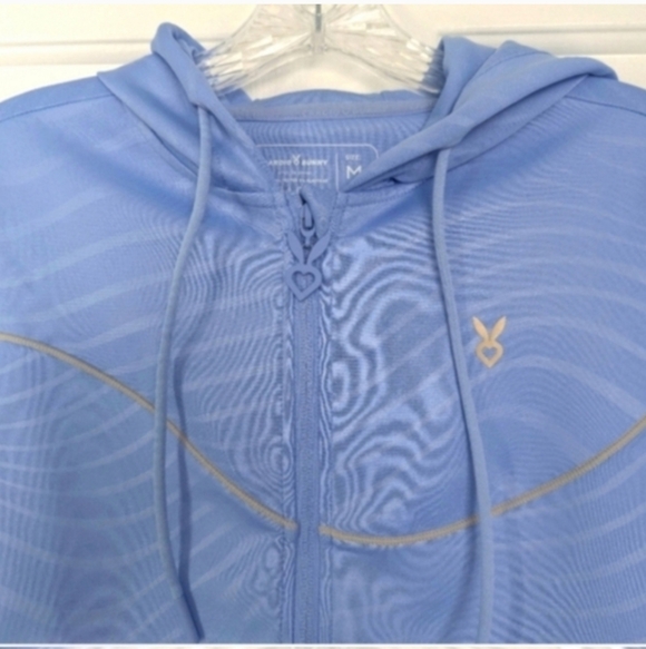 Sweatshirt hoodie By Cardio Bunny WAVES - VIBES Zip-up medium Cardio Bunny WAVE - Picture 8 of 11